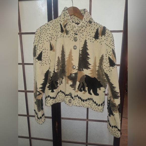 County clothing Jackets & Blazers - COUNTY CLOTHING CO , FLEECE JACKET , SMALL